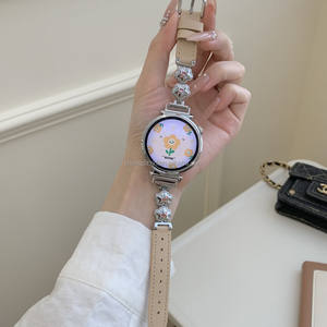 <span class=keywords><strong>Huawei</strong></span> Band pour <span class=keywords><strong>Huawei</strong></span> GT6 5 4 Bracelet en cuir Bracelet de montre Smile Face Bracelet de montre de mode pour <span class=keywords><strong>Huawei</strong></span> GT6 5 4 - Product Image 6