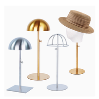Benutzer definierte Metall Baseball Cap Rack Organizer Hängende Hut halter Einzelhandel geschäft Boden Steh hut Display Stand