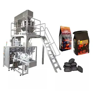 TOP Y Servo Motor Automatic Stand Bag Packaging Machine Charcoal Packaging Horizontal Doypack Packing Machine