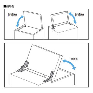 Engsel Putar Torsi Gesekan Baja Tahan Karat HY-<span class=keywords><strong>TA</strong></span> untuk Kamera Pengawas Eksterior & Penggunaan Sekolah - Product Image 5