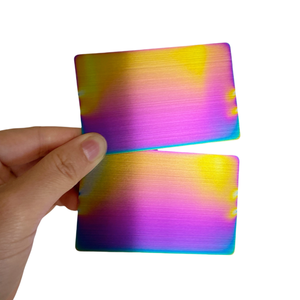 Kartu Nama Logam Kosong Stainless Steel 304 Tebal 0,8mm untuk Ukiran - Product Image 5