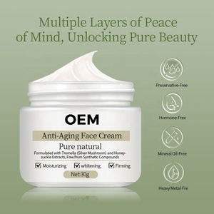 Krim Anti Penuaan Label OEM organik alami <span class=keywords><strong>Bio</strong></span> Collagen antikeriput & pencerah diformulasikan kustom perawatan kulit wanita - Product Image 6