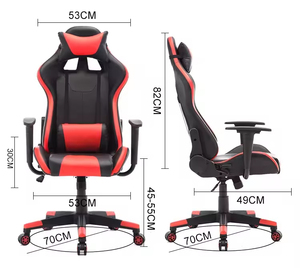 Silla Gamer Reclinable Económica Roja Cómoda para Jugar en el Suelo 5723A Silla Gaming 1 Pieza Envío Gratis 5723A 5723A Silla Gaming - Product Image 2