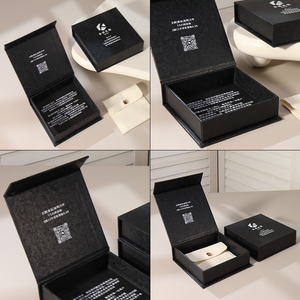 Elegant Custom Jewelry Gift Packaging Set Premium Paper <b>Boxes</b> <b>for</b> <b>Presenting</b> Fine Jewelry - Product Image 2