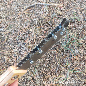 เลื่อยวงเดือนเฟยม่าอุย ใบมีดคู่ เหล็กกล้าคาร์บอนสูง สำหรับตัดเปลือกพุทราและต้นไม้ผลไม้ - Product Image 1