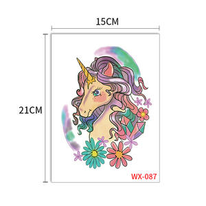 Weimei arc beauté personnalité tendance <span class=keywords><strong>fleur</strong></span> papillon Animal <span class=keywords><strong>tatouage</strong></span> <span class=keywords><strong>bras</strong></span> dos étanche temporaire <span class=keywords><strong>tatouage</strong></span> autocollant pour filles femmes - Product Image 6