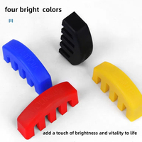Rubber Practice Violin Silencer Mute for Acoustic Guitar and Violin (4/4 3/4 1/2 1/4) for Violin