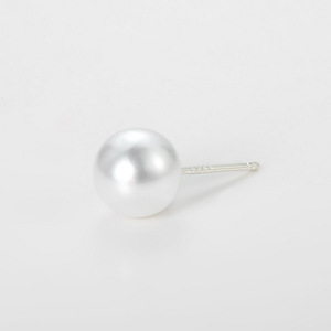 Boucles d'oreilles en argent sterling S925 avec perles, forme de boule, bijoux en argent 925 pour tous les jours - Product Image 3