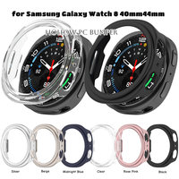Accesorios para Relojes Inteligentes, Carcasa Protectora Rígida para PC, Funda Protectora para Samsung Galaxy Watch 8, Cubierta para Galaxy Watch 8