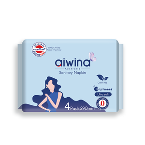 Aiwina all'ingrosso assorbenti igienici a buon mercato traspirante <span class=keywords><strong>economico</strong></span> ultra sottile super morbido tovagliolo sanitario produttore mutandine da donna - Product Image 1