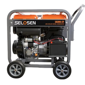 Generador Abierto Diésel Económico Enfriado por Aire Inteligente 9kVA Grupo Electrógeno Portátil 230V/400V Generador-10 - Product Image 1