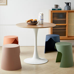 <span class=keywords><strong>Tabouret</strong></span> empilable domestique en plastique épaissi pour adulte, banc simple, tendance, créatif, multifonctionnel, <span class=keywords><strong>tabouret</strong></span> seau de rangement pour salle à manger - Product Image 1