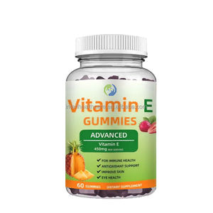 Vitamina <span class=keywords><strong>E</strong></span> Gummy colágeno cara piel brillo cuidado suplemento 450mg <span class=keywords><strong>Halal</strong></span> a granel vitamina <span class=keywords><strong>E</strong></span> Gummies - Product Image 2