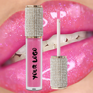 비건 립글로스 도매 립글로스 개인 라벨 립 Plumper 광택 방수 로고 없음 - Product Image 1