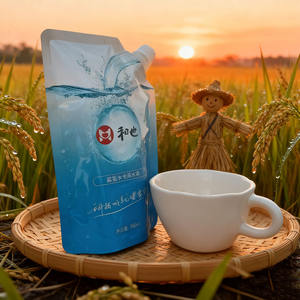 Bolsa de embalaje reciclable impresa personalizada, bolsa de plástico líquido para agua y bebidas, bolsa con boquilla - Product Image 2