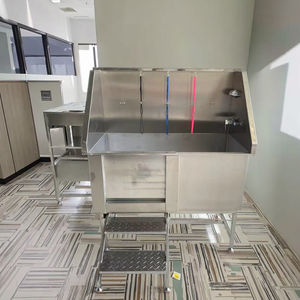 Estación de lavado de uso Animal de acero inoxidable de Venta caliente baño eléctrico para mascotas piscina perro aseo bañera - Product Image 4