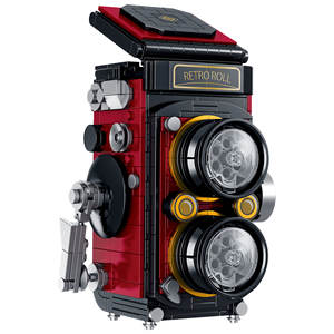 Reloj de Pared Retro Vintage, Bloques de Construcción, Ideas Creativas Clásicas, Juguete de Construcción, Modelo de Juguete, Más de 750 Piezas, Material ABS, Juguete Educativo - Product Image 4