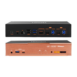 <span class=keywords><strong>Switch</strong></span> KVM HDMI TESmart 2x1 8K 60Hz per 2 PC <span class=keywords><strong>1</strong></span> Monitor con Supporto Porta LAN Gigabit e Ricarica per Postazioni di Lavoro Multi-Computer - Product Image 2