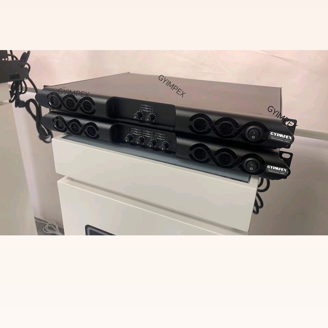 Digital 1u 2500w 2 Channels Class D Professional Power Amplifier