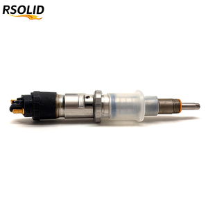 Inyector de Repuesto Rsoliddiesel 0445120383 F00RJ02472 para Sistema de Combustible Common Rail ISDe ISB, Piezas de Maquinaria de Construcción - Product Image 1