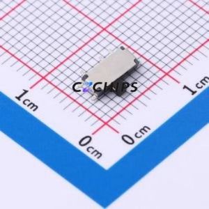 HX MSK12C02-HB Slide Switch SMD Switch Single Pole Double Throw Rectangle Pin Header SMD Tab 6.75mm - Product Image 1