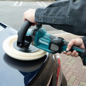 Polisseuse sans fil Makit à vitesse variable, batterie lithium rechargeable 4.0Ah, pour le detailing automobile, le lustrage et la cirage, série PV001, PV001GZ/PV - Product Image 2
