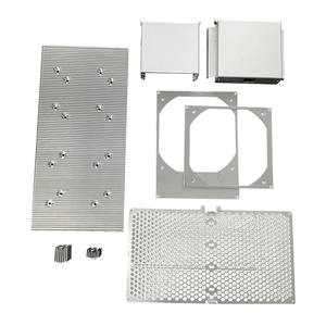 Telaio in Lega di <span class=keywords><strong>Alluminio</strong></span> Lavorato CNC Serie 6000 per Controllo Macchine con Scudo Antipolvere e Accessori Completi - Product Image 3