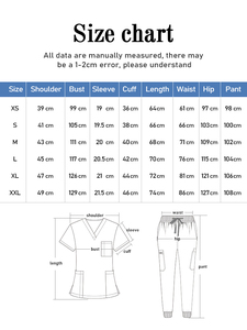 Uniformes Médicos con Cuello en V y Manga Corta, Conjuntos <span class=keywords><strong>de</strong></span> Uniformes Médicos Multicolores, Blusa Médica con 3 Bolsillos, Uniformes Médicos para Doctores al por Mayor - Product Image 4