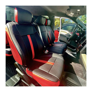 สำหรับฟอร์ด F-150 F-250 F-350 F150 F250 F350 ปี 2009-2023 ชุดหุ้มเบาะรถยนต์แบบสั่งทำพิเศษ 5 ที่นั่ง ชุดเต็ม หนังคุณภาพสูง - Product Image 2