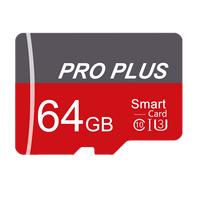 Carte SD haute vitesse en plastique, prix usine, 4 Go-128 Go, Classe 10 U1/U3