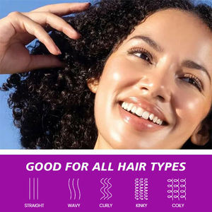 Produits coiffants pour le <span class=keywords><strong>curling</strong></span> Soin des cheveux Produits coiffants Rehausseurs de boucles Définissant la crème frisée noire - Product Image 4