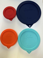 Couvre-bocaux en silicone extensible, couvercles de remplacement, bouchons anti-débordement pour pots
