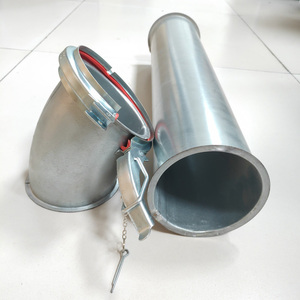 Accesorios de sistema de recolección de polvo, conexión de rama de ductwork galvanizada de 1,0mm - Product Image 6