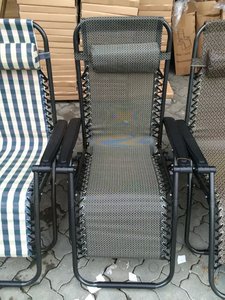 Sedia da pisolino da campeggio reclinabile regolabile da spiaggia per pausa <span class=keywords><strong>pranzo</strong></span> all'aperto sedia a sdraio pieghevole zaino sedie da spiaggia - Product Image 6