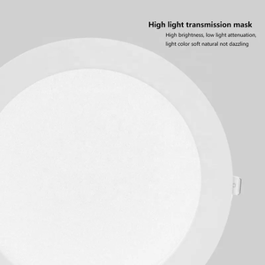 Üstün sac demir gömülü Ultra ince LED tavan ışık, 7W 9W 12W 18W ve 24W seçenekleri mevcuttur - Product Image 2