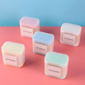 OEM ODM kapas hipoalergenik untuk kebersihan bayi dan pembersih kabel pusar - Product Image 4