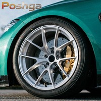 Rines Forjados 5x114.3 5x112 5X120 Cóncavos de Aleación de 17 18 19 20 Pulgadas, Rines Ligeros para Automóviles BMW Audi F30 M2 F87 E92