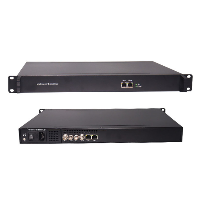Softel 4 ASI Input/output IP Multiplexer Scrambler Digital TV Scrambler