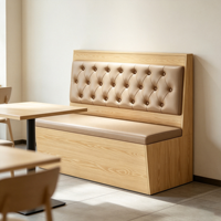 Restaurant-Sitzbank-Möbel, Moderne Minimalistische Sofa-Sitzbank, Platzsparende Sitzbank für Chinesische Küche