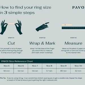 18k Gold Plated Jewelry <b>Croissant</b> Dome <b>Ring</b>, Twisted Braided Gold Plated <b>Ring</b>, and Chunky Signet <b>Ring</b> for Women - Product Image 6