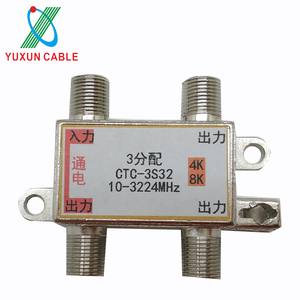Divisor <span class=keywords><strong>de</strong></span> <span class=keywords><strong>señal</strong></span> <span class=keywords><strong>de</strong></span> <span class=keywords><strong>TV</strong></span> satelital, 4K, 4 vías, 10-3224Mhz, CATV - Product Image 3