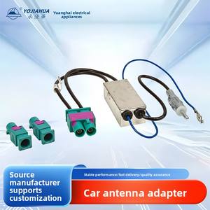 <span class=keywords><strong>สาย</strong></span>เชื่อมต่อเสาอากาศรถยนต์2-ตัวนำตัวนำอะแดปเตอร์หลากหลาย FAKRA <span class=keywords><strong>สาย</strong></span>ต่อฟีด Phantom - Product Image 2