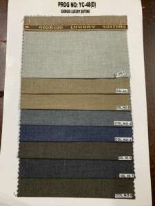 Top Quality 58 Width Giorgio Shutting <b>Fabrics</b> for Men and Ladies Both Used Poly <b>Viscose</b> Suiting <b>Fabrics</b> From India Export - Product Image 4