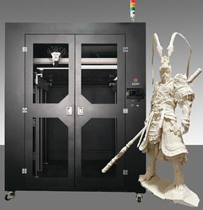 Impresora <span class=keywords><strong>3D</strong></span> FDM de Grado Industrial con Extrusor Doble para Esculturas Grandes, Impresión <span class=keywords><strong>3D</strong></span> de Arte Gigante de Alta Precisión, Nueva Nivelación Automática - Product Image 1