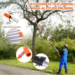 Tijeras <span class=keywords><strong>de</strong></span> Podar Telescópicas Industriales Ligeras <span class=keywords><strong>de</strong></span> Mango Largo <span class=keywords><strong>de</strong></span> 4.2m Multisección para Recorte <span class=keywords><strong>de</strong></span> Árboles Frutales <span class=keywords><strong>de</strong></span> Ramas Altas - Product Image 2