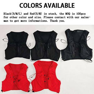 LOW MOQ Factory Men Women Outdoor Sports Hiking Cycling Marathon <strong>Lightweight</strong> Reflective Hydration Trail Running Vest <strong>Backpack</strong> - Product Image 4