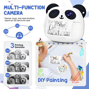 Mini caméra d'impression instantanée caméra d'imprimante photo colorée de poche thermique pour enfants et adolescents caméra numérique et d'impression portable 2-en-1 - Product Image 2