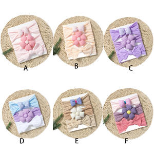 ชุดที่คาดผมเด็กใหม่ชุดที่คาดผมสามชิ้นสำหรับเด็กทารกชุดโบว์คาดศีรษะแบบข้ามพรมแดนอุปกรณ์เสริมสำหรับทารกสามแพ็ค - Product Image 5