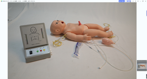 משאבי הוראת PVC חומר מתקדם מלא-פונקצית ילודים סימולציה אדם תינוקות הזרקת לנקב - Product Image 6