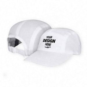 Casquette de baseball élégante personnalisée à visière rabattable, style Dobby brodé avec panneau camouflage, sportive et stylée pour hommes et femmes - Product Image 1
